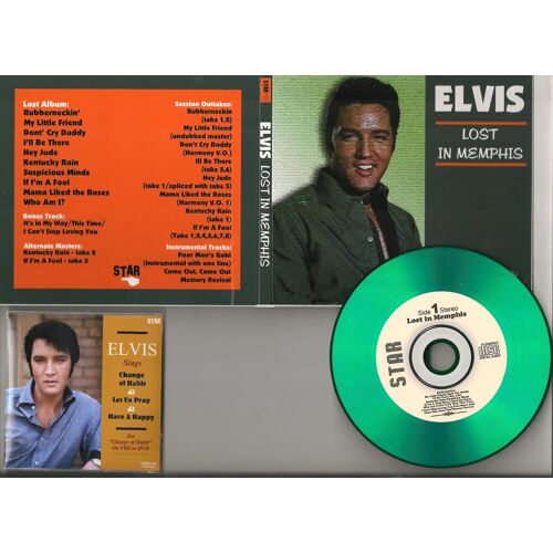 Elvis Presley Lost In Memphis Cd Digipack + Mini Cd Single ! 25 Outtakes !