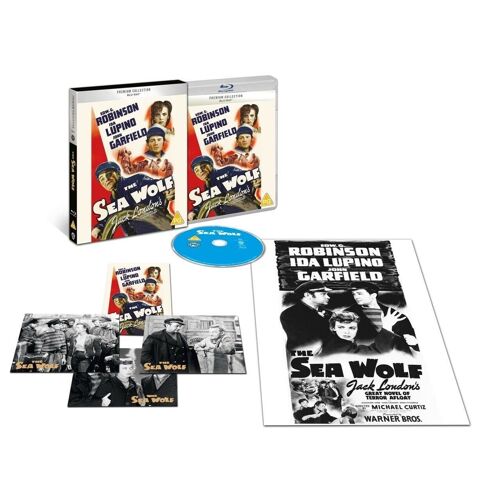 The Sea Wolf Blu Ray. Premium Collection With Artcards And Poster.