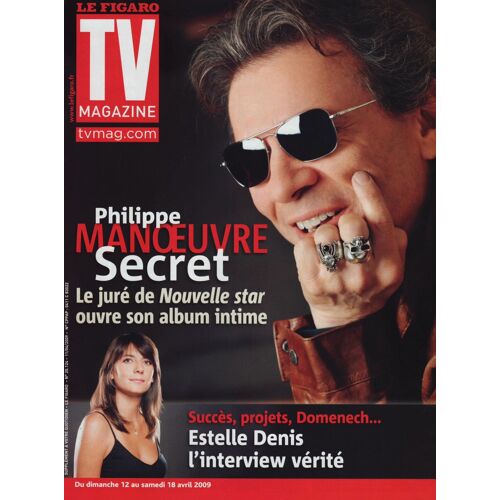 Le Figaro Tv Magazine / 11-04-2009 N°20124 : Laura Smet (1p) - Philippe Manoeuvre (3p)