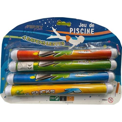 Jeu De Piscine 4 Bâtons Lestés