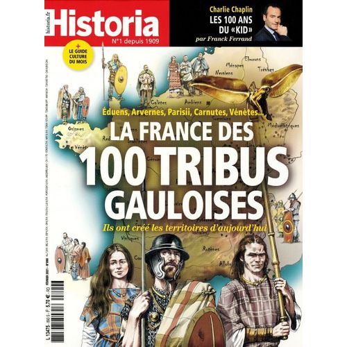 Historia 890 La France Des 100 Tribus Gauloises