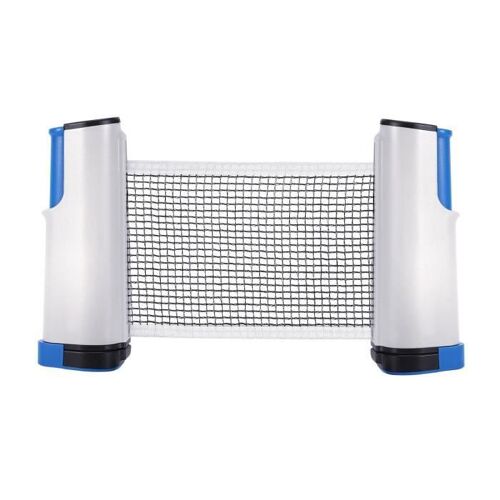 Filet Tennis De Table Rétractable Réglable Net De Remplacement Portable Pour Ping-Pong(Bleu&gris)