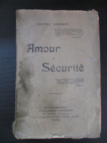 Amour Et Sécurité