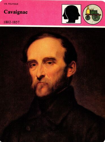 Fiche Edito-Service Histoire Cavaignac 1802-1857