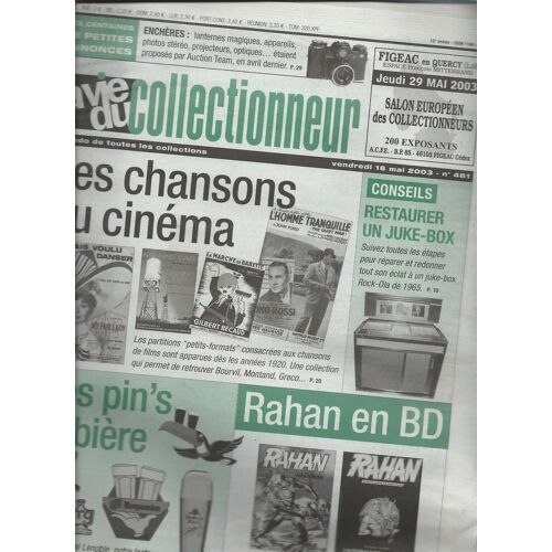 La Vie Du Collectionneur N° 461 : Les Chansons Du Cinema