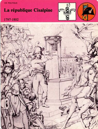 Fiche Edito-Service Histoire La République Cisalpine 1797-1802
