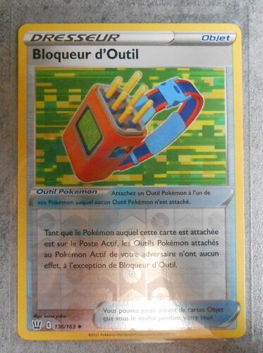 Bloqueur D'outil Reverse 136/163 - Eb5 - Epee Bouclier Styles De Combat - Vf