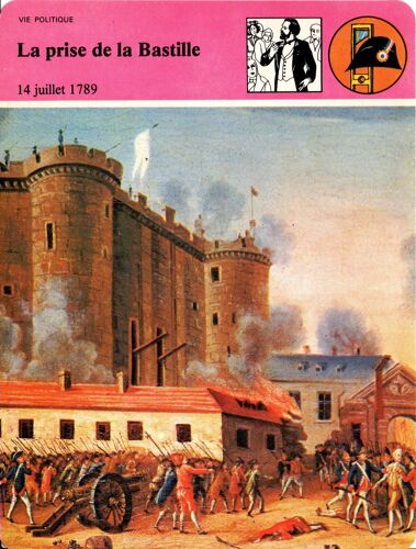 Fiche Edito-Service Histoire La Prise De La Bastille