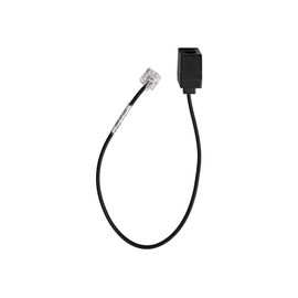 EPOS ADP RJ45-RJ9 - Prise de casque micro - RJ-45 mâle pour RJ-9 femelle - noir