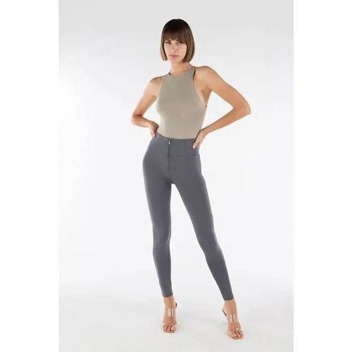 Pantalon - Freddy - Wr.Up® Push-Up - Slim - Taille Haute - Gris