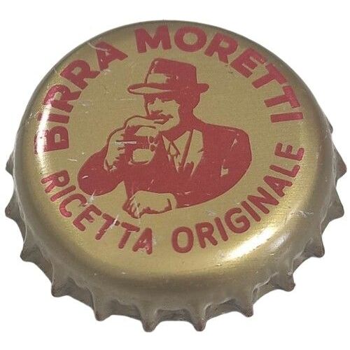 Italie Capsule Bière Beer Crown Cap Birra Moretti Ricetta Originale Su