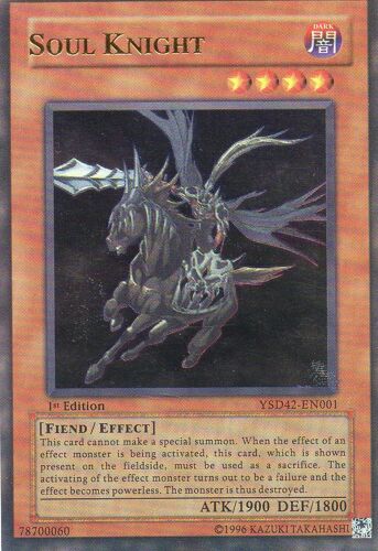 Soul Knight-  Ysd42-En001 - ( Cavalier Squelette )-  Ultra Rare