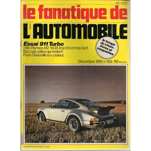 Le Fanatique De L'automobile 159  Essai 911 Turbo