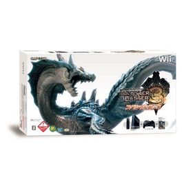 Console Wii Pack Monster Hunter 3 Tri - Import Jap