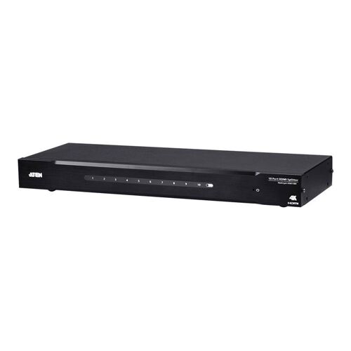 ATEN VanCryst VS0110HA - Répartiteur vidéo/audio - 10 x HDMI - Montable sur rack