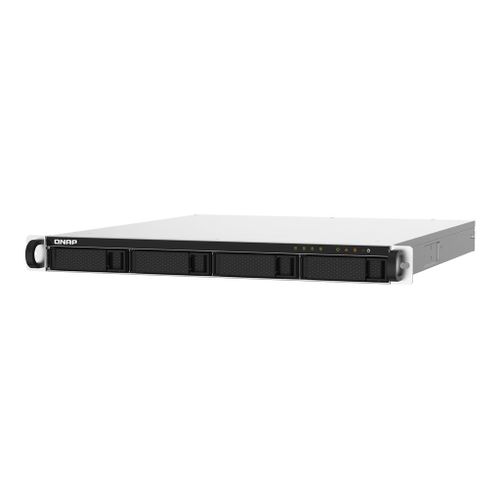 QNAP TS-432PXU-RP - Serveur NAS - 4 Baies - rack-montable - SATA 6Gb/s - RAID 0, 1, 5, 6, 10, JBOD - RAM 2 Go - Gigabit Ethernet / 2.5 Gigabit Ethernet / 10 Gigabit Ethernet - iSCSI support - 1U