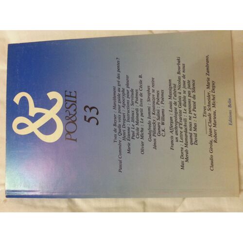 Poésie 53