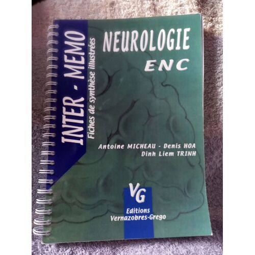 Livre Inter Memo Neurologie