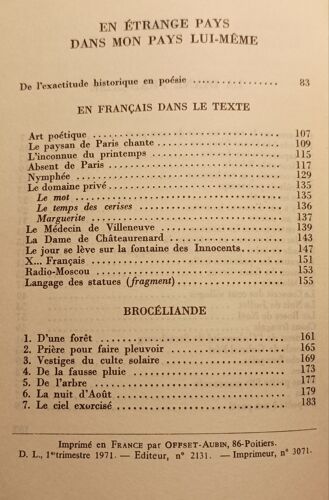 La Diane Française Suivi De "En Étrange Pays Dans Mon Pays Lui-Même" Aragon / Seghers 1971