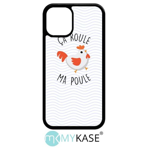 Coque Iphone 12 Mini - A Roule Ma Poule - Noir