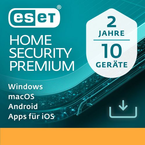 Eset Home Security Premium - 10 User, 2 Years - Esd-Download