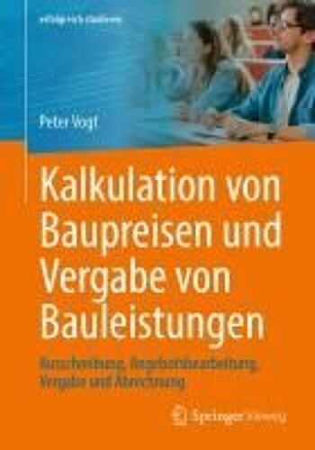 Kalkulation Von Baupreisen Und Vergabe Von Bauleistungen