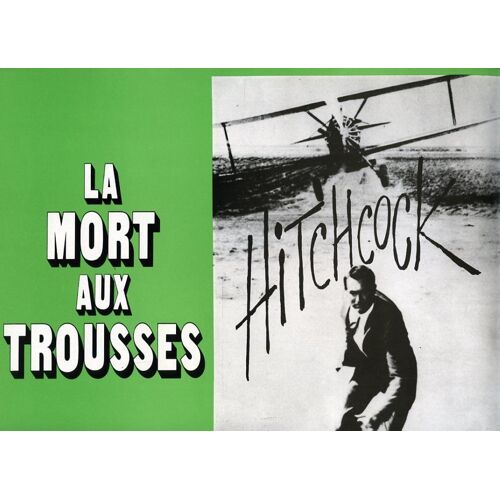 La Mort Aux Trousses, Synopsis Dépliant, Alfred Hitchcock, Cary Grant, Eva Marie Saint, James Mason