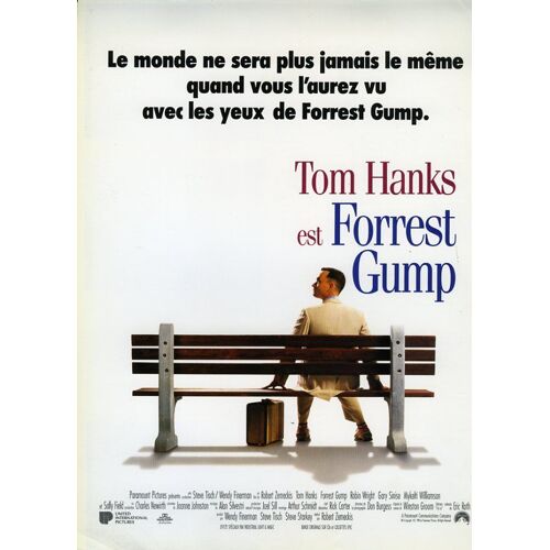 Forrest Gump, Synopsis, Robert Zemeckis, Tom Hanks, Sally Field, Robin Wright