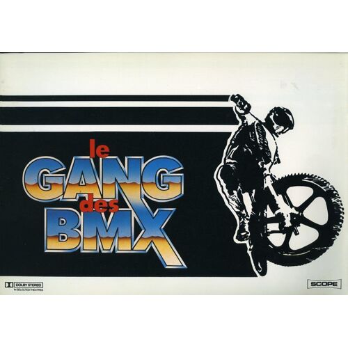 Le Gang Des Bmx, Synopsis Dépliant, Brian Trenchard-Smith, David Argue, John Ley, Nicole Kidman