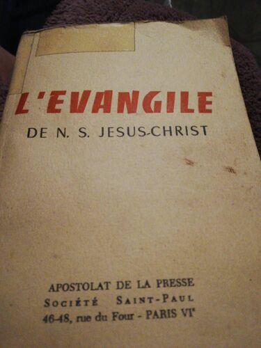 L'évangile De N. S Jesus Christ Apostalat De La Presse Ste St Paul