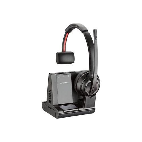 Poly Savi 8200 Series W8210-M - Microsoft - micro-casque - sur-oreille - DECT / Bluetooth - sans fil - Suppresseur de bruit actif - Certifié pour Microsoft Teams