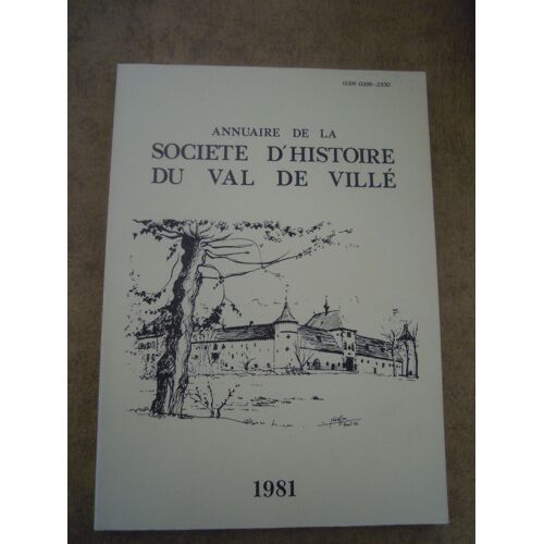 Annuaire Societe D Histoire Du Val De Ville