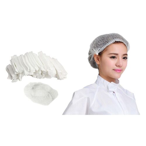 Filets Élastiques Jetables Pour Cheveux, 100 Pièces, Bonnets De Bronzage, Pour La Restauration Des Aliments, Bonnets De Douche Non Tissés, Accessoires De Salon De Coiffure Et De Beauté 