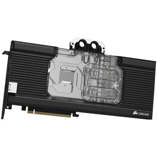CORSAIR Hydro X Series XG7 RGB 20-SERIES - Video card GPU liquid cooling system waterblock - base en cuivre plaqué nickel - noir