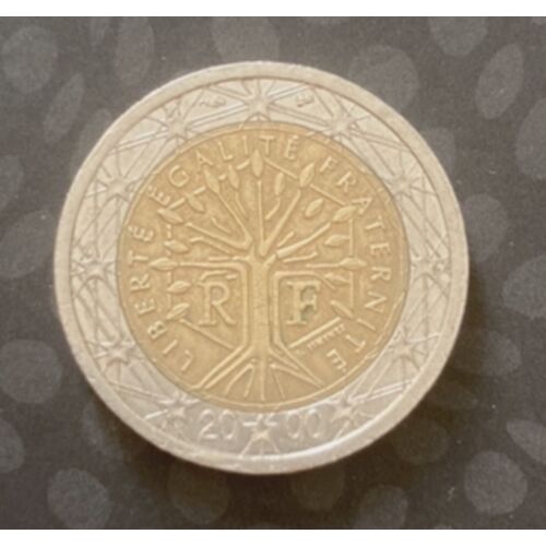 Pièce 2 Euros 2000 France Arbre De Vie