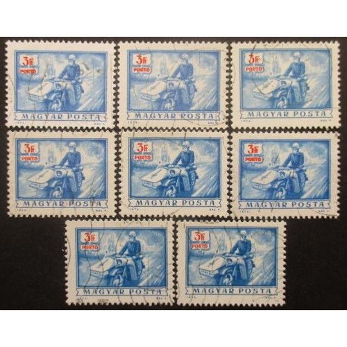 Hongrie Taxe N°241 X 8 Oblitéré