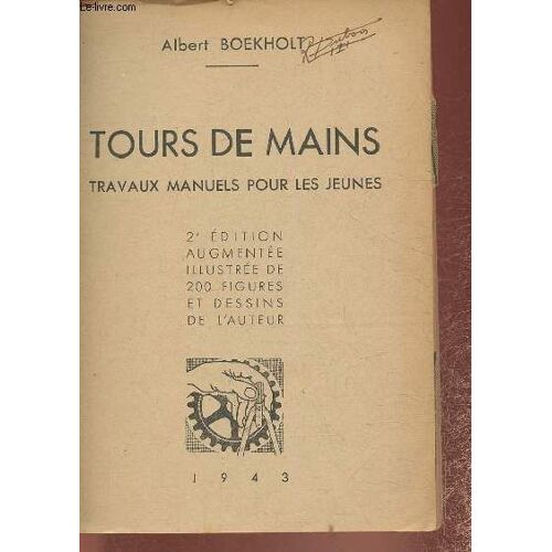Tours De Mains- Travaux Manuels Pour Les Jeunes