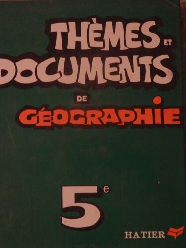 Thémes Et Documents De Géographie 5e (Cinquième) - Asie, Amérique, Pôles, Océanie