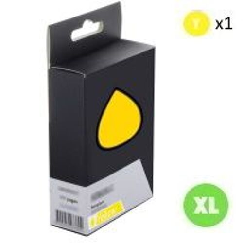 Générique Epson 502XL - Jumelles Cartouche Jaune C13T02W440 (T02W4) -Livraison en 48/72 heures