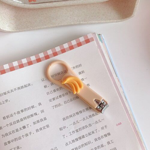 Coupe-Ongles En Acier Inoxydable, Coupe-Ongle De Manucure, Design De Fruits, Dessin Animé Mignon, Outils D'art Des Ongles 