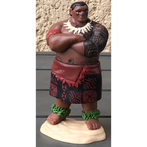 Figurine Chef Tui, Vaiana, Walt Disney, Dessin Animé