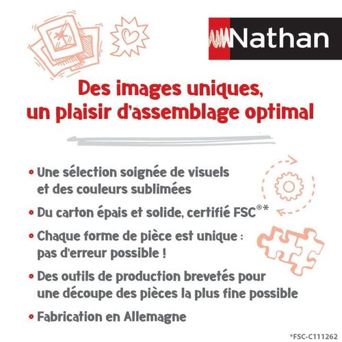 Nathan Puzzle N 500 P - Moment De Tendresse