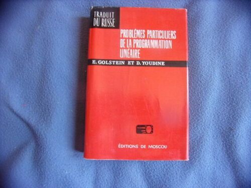 Problèmes Particuliers De La Programmation Linéaire