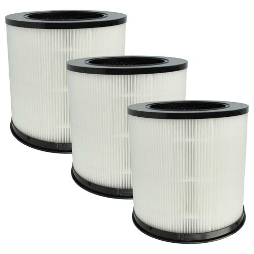 vhbw 3x Filtres HEPA compatible avec Xiaomi Smart Air Purifier 4 Compact purificateur d'air - Filtre de rechange