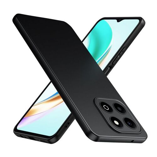Coque pour Honor X6b - housse etui silicone gel fine + verre trempe - NOIR