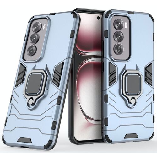Coque pour Oppo Reno 12 Pro 5G - housse etui rigide anti choc + verre trempe - BLEU FONCE