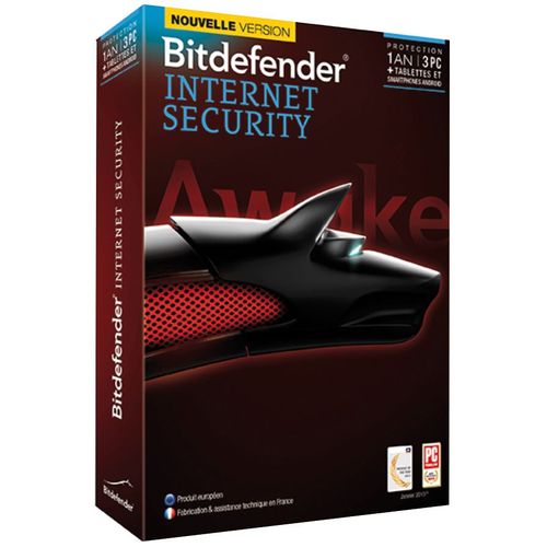Bitdefender Internet Security 2014 - Version Boîte (1 An) - 3 Pc - Win)