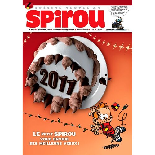 Spirou N° 3794 : 2011. Le Petit Spirou Vous Envoie Ses Meilleurs Voeux !