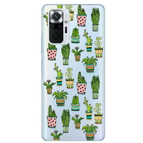Coque Redmi NOTE 10 PRO Cactus Tropical Aztec Fleur
