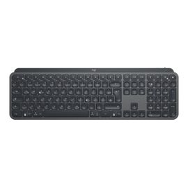Logitech MX Keys Clavier éclairé sans fil avancé - Clavier - rétroéclairé - sans fil - Bluetooth, 2.4 GHz - Français